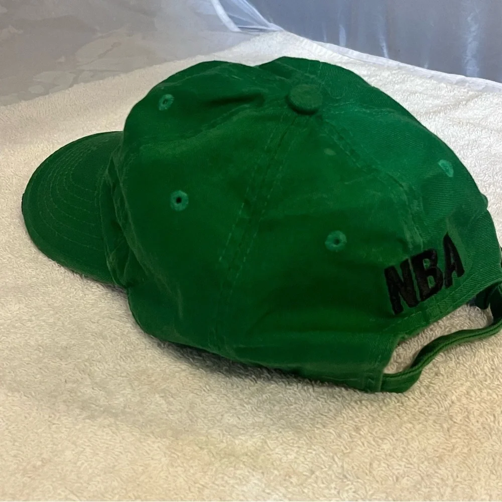 Boston Celtics Green & Black Adjustable Cotton Basketball Cap by NBA Elevation